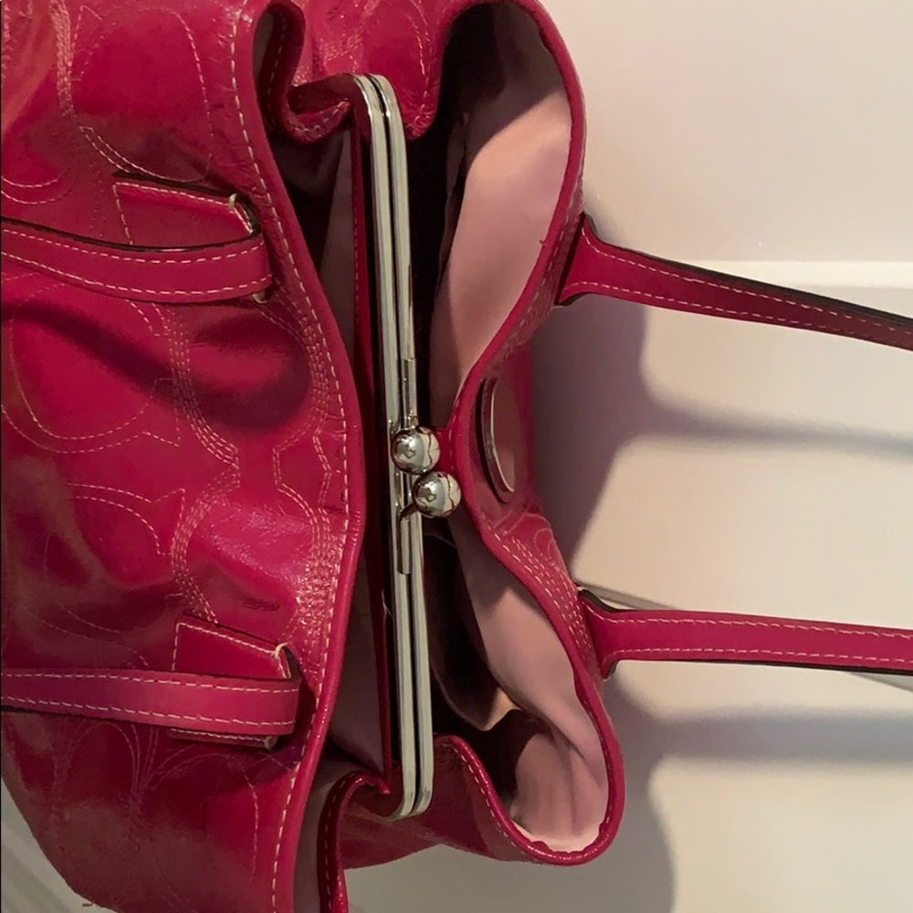 Coach - all season patent satchel - Picture 5 of 12